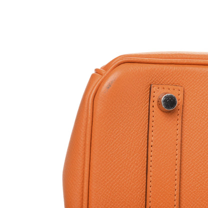 Hermes Epsom Birkin 35 Orange 40 of 41