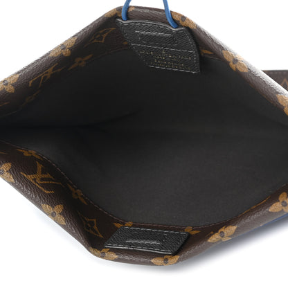 Louis Vuitton Monogram Small Outdoor Pouch Pacific Blue 4 of 4