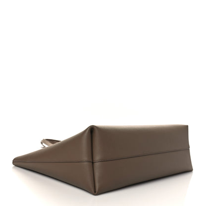 Saint Laurent Calfskin Large Shopping Tote Dark Beige 4 of 7