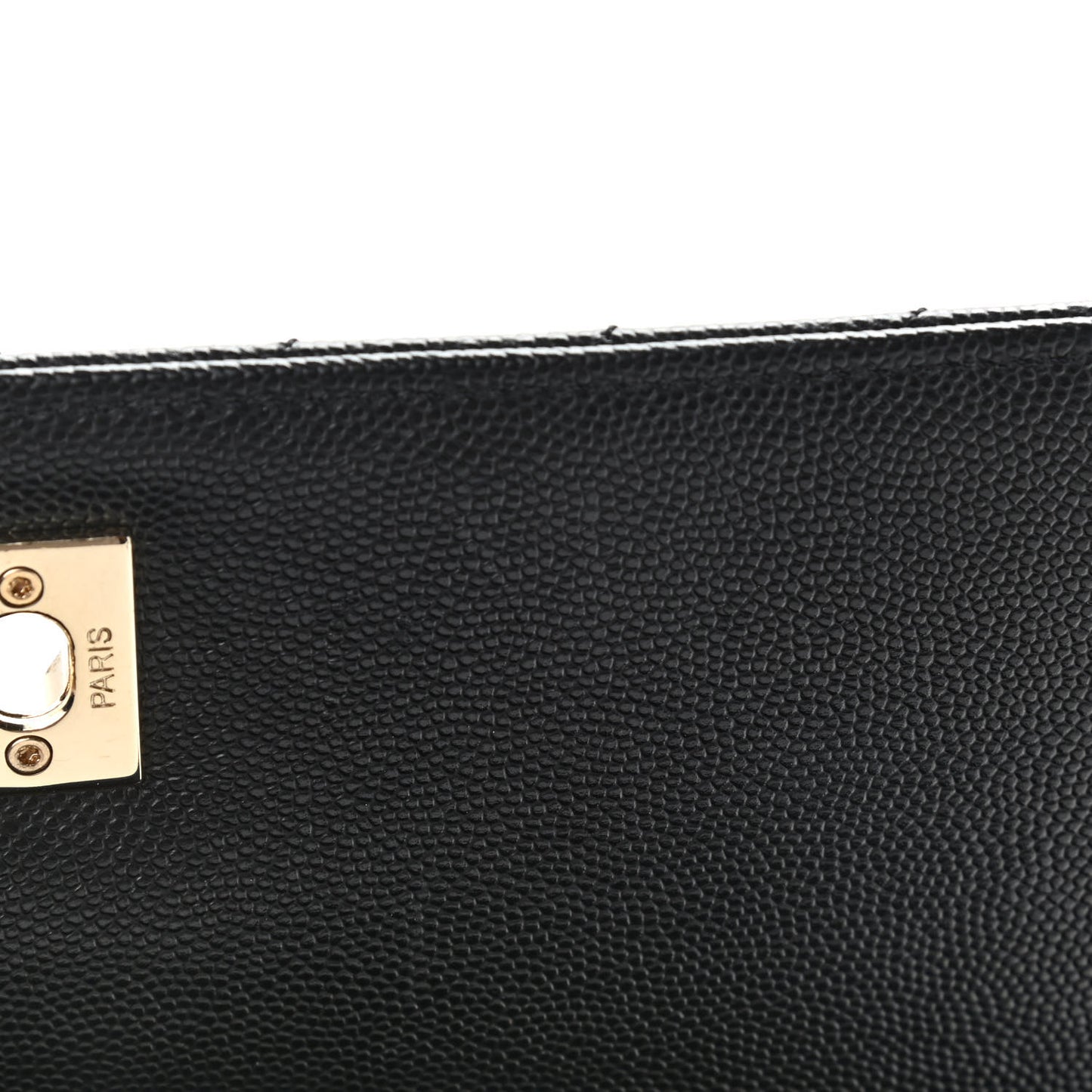 Caviar Chevron Quilted Small Coco Handle Flap Black