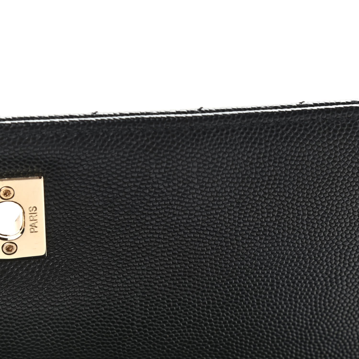 Chanel Caviar Chevron Quilted Small Coco Handle Flap Black 11 of 11