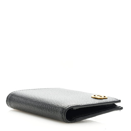 Gucci Dollar Calfskin GG Marmont Long Wallet Black 4 of 6