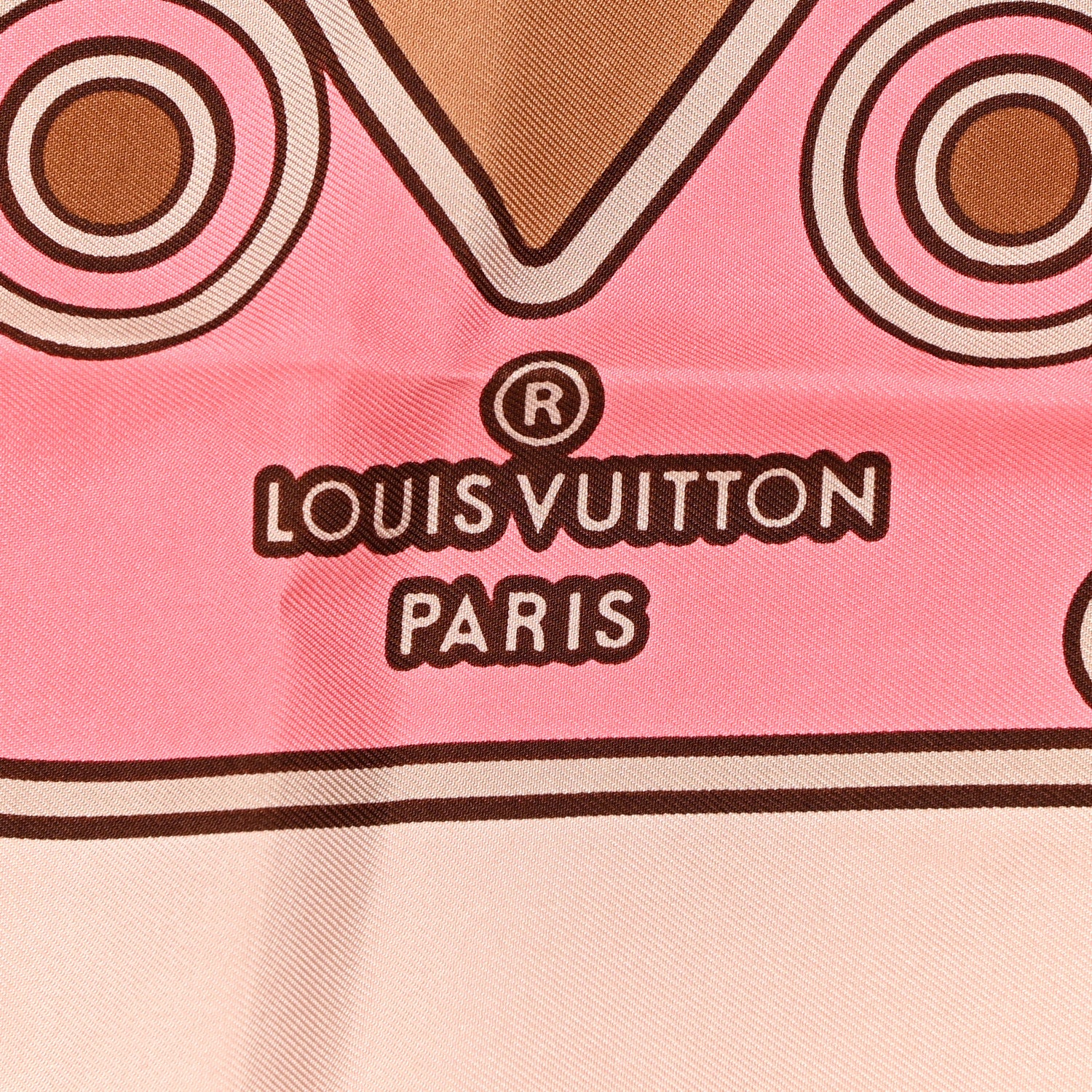 Louis Vuitton Silk Carre Square Scarf Iconic Blush 2 of 5