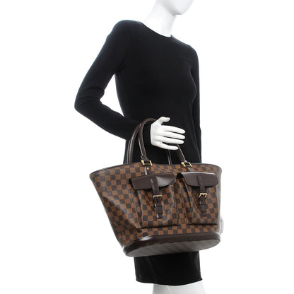 Louis Vuitton Damier Ebene Manosque GM 2 of 13