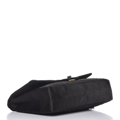 Chanel Satin Coco's Croc 2.55 Reissue 227 Flap Black 5 of 9