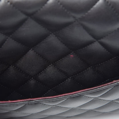 Chanel Lambskin Quilted Jumbo Double Flap Black 12 of 12