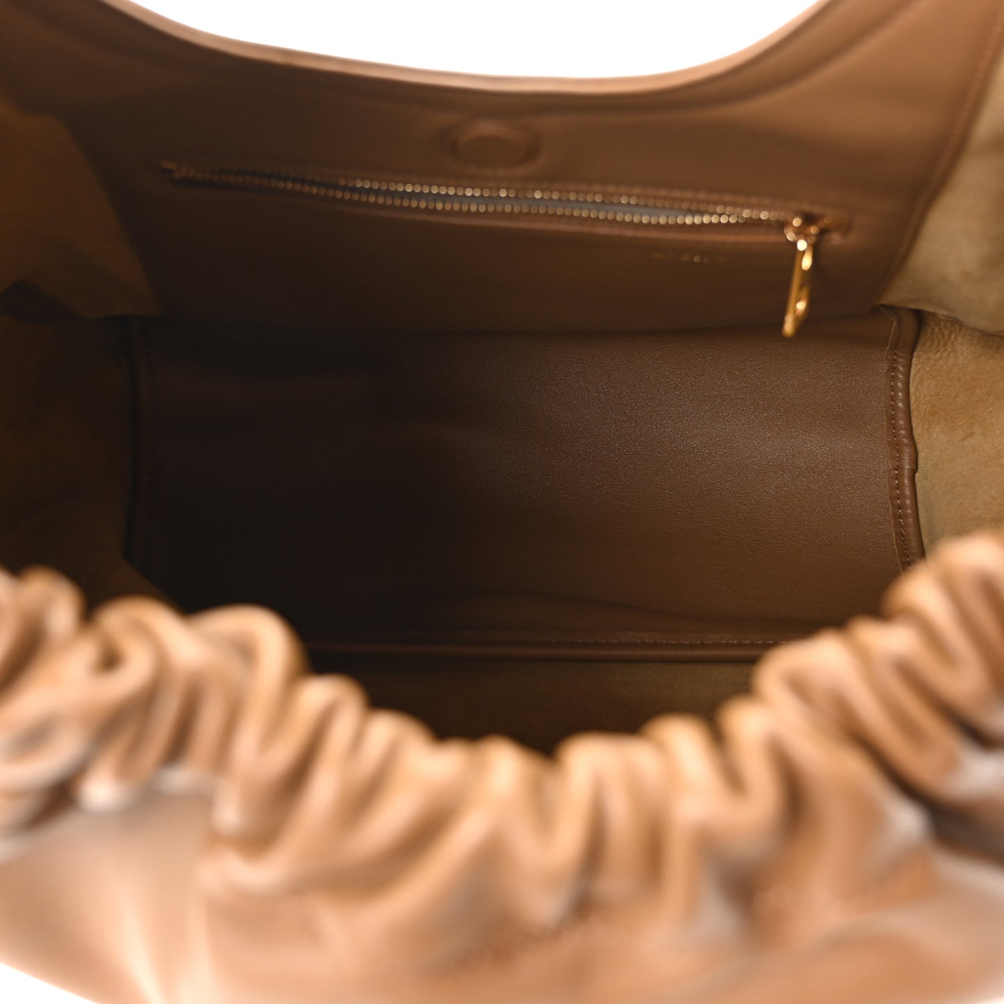 Mellow Nappa Medium Squeeze Bag Oak