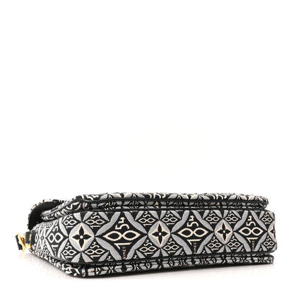 Louis Vuitton Jacquard Since 1854 Pochette Metis Grey 4 of 9