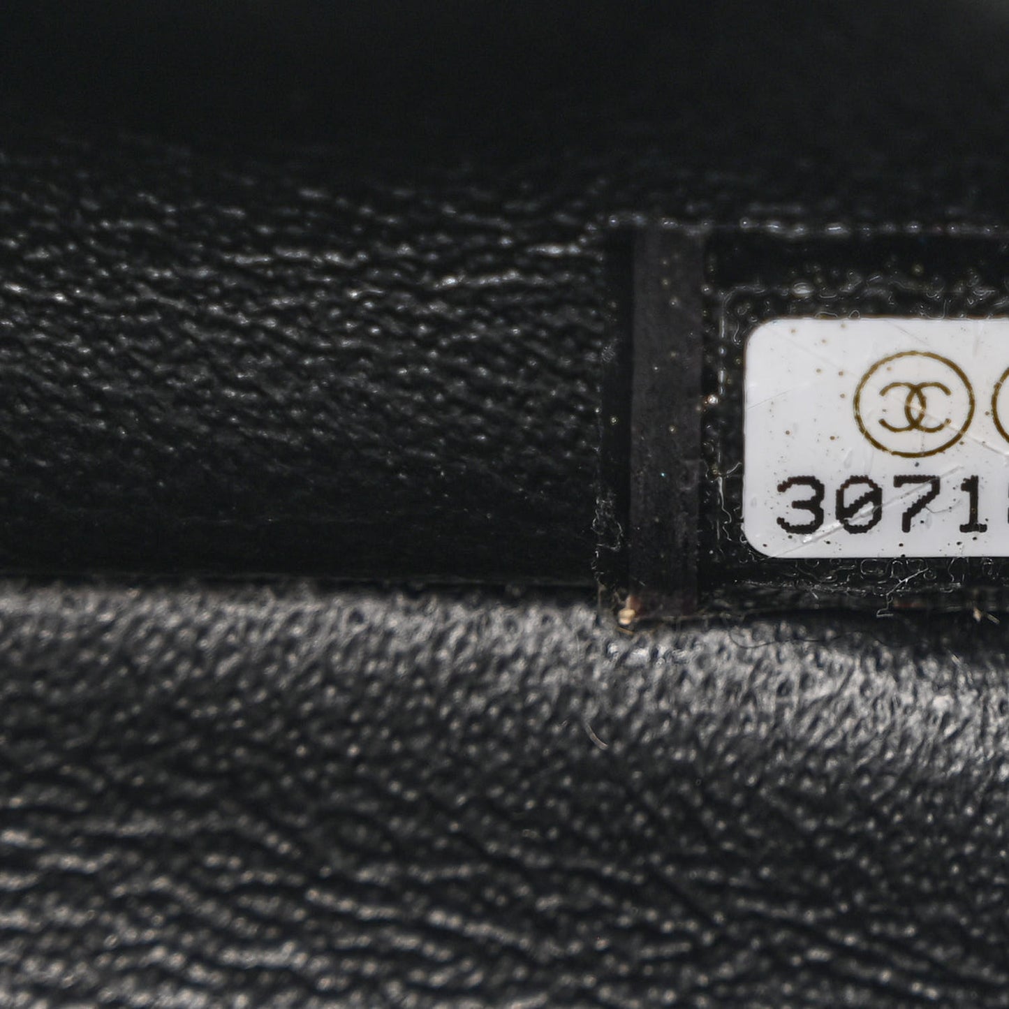 Lambskin Quilted Mini Square Flap Black