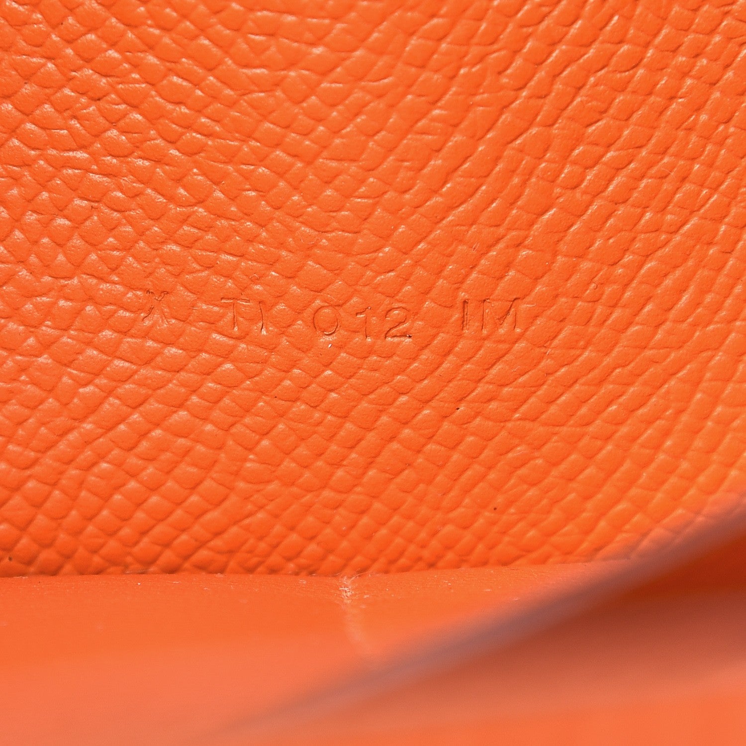 Hermes Epsom Kelly Longue Wallet Orange 7 of 9