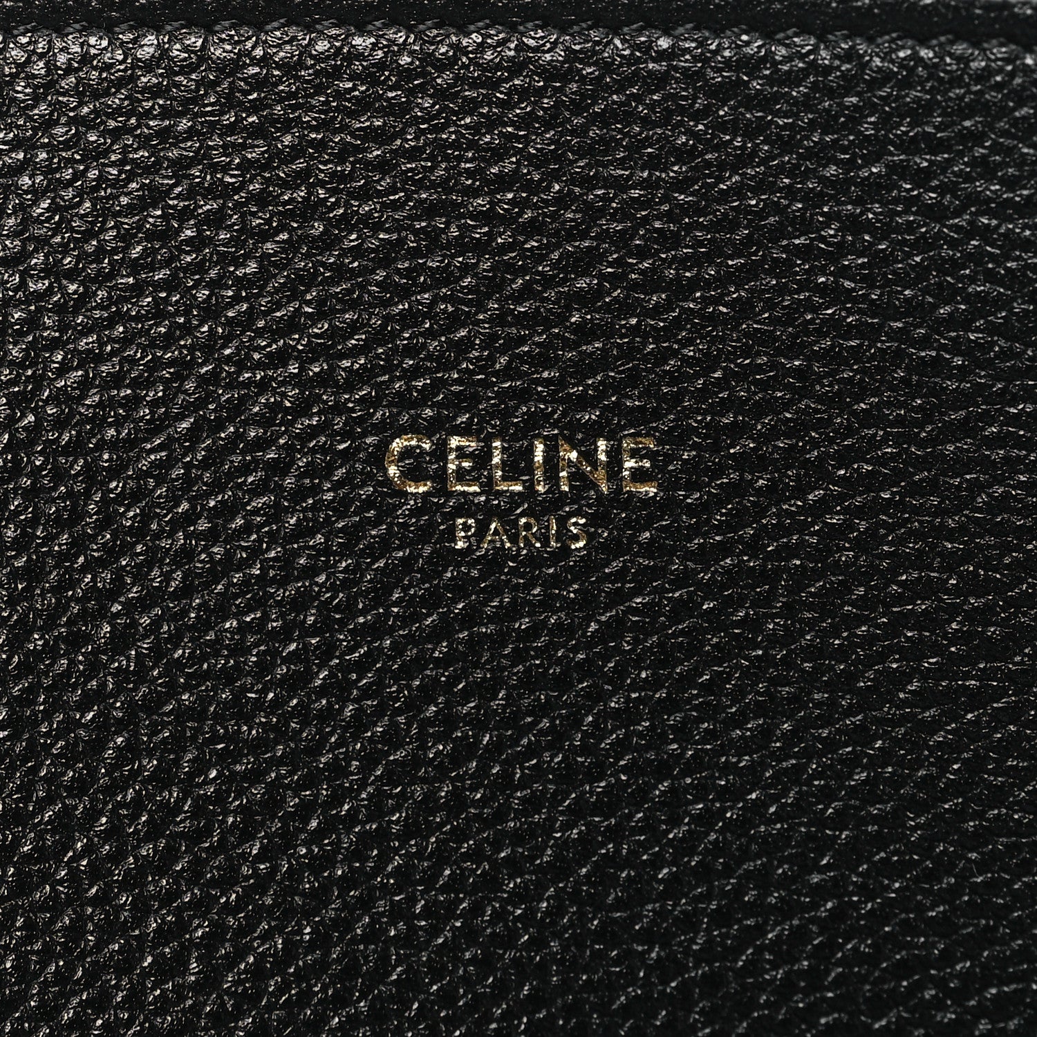 Celine Soft Grained Calfskin Medium Belt Cabas Phantom Black 6 of 9