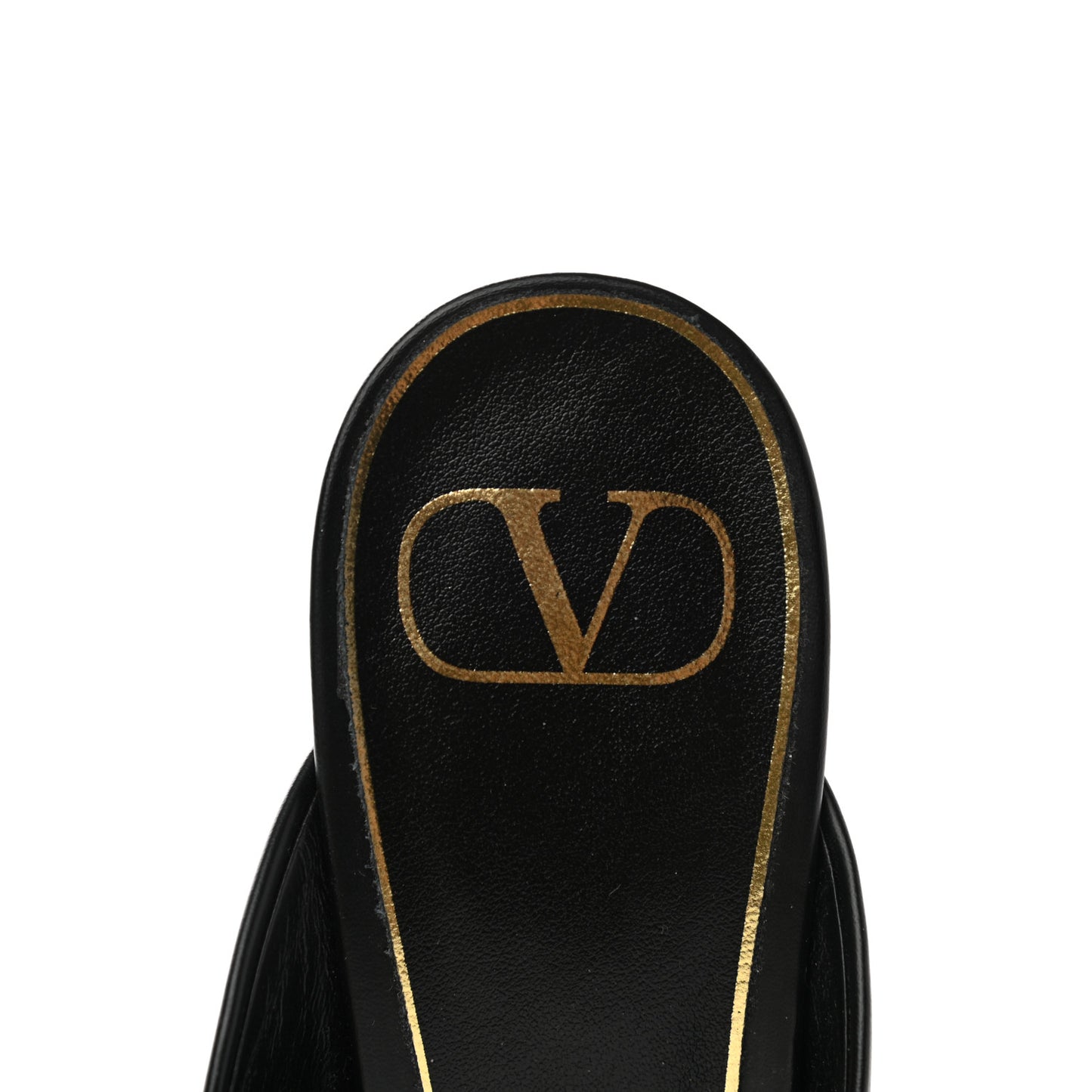 Calfskin Roman Stud 65mm Mules 38 Black