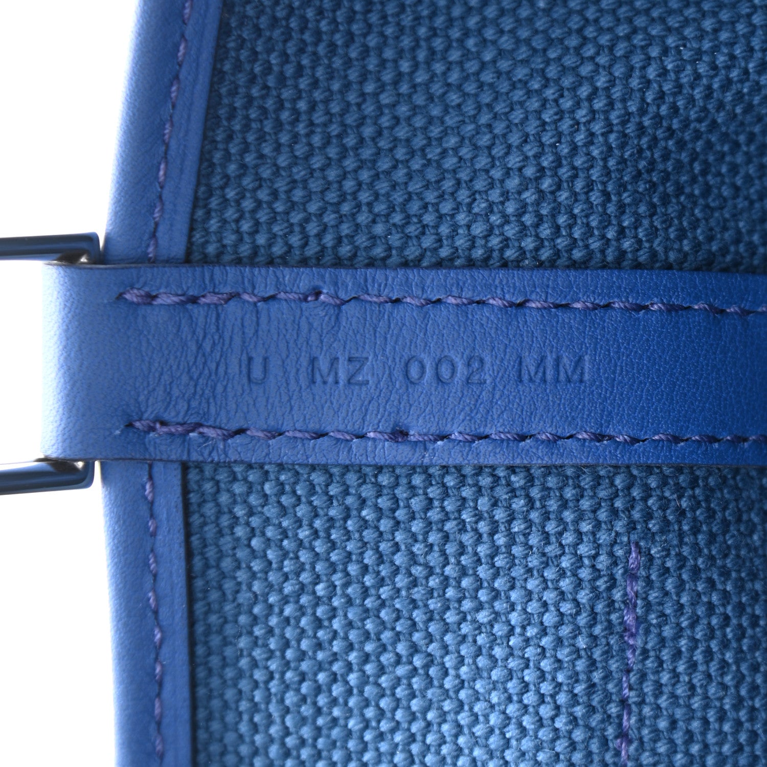Hermes Toile Goeland Swift Cargo Picotin Lock 18 Bleu France 7 of 11