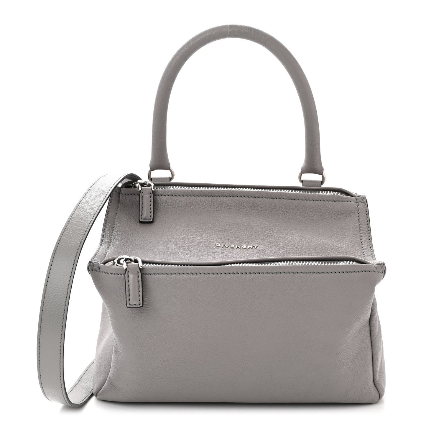 Sugar Goatskin Medium Pandora Pearl Grey
