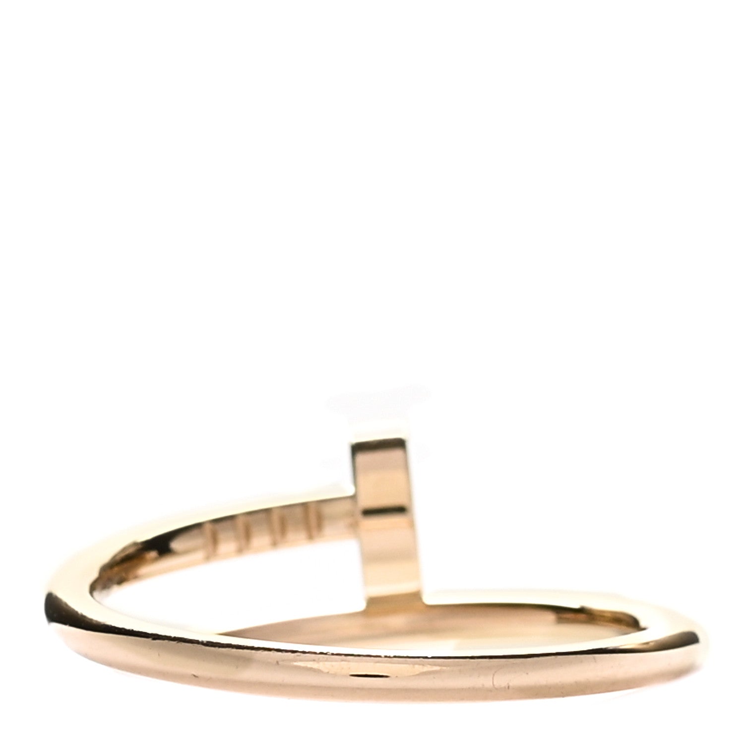 Cartier 18K Yellow Gold Small Juste Un Clou Ring 54 6.75 3 of 6