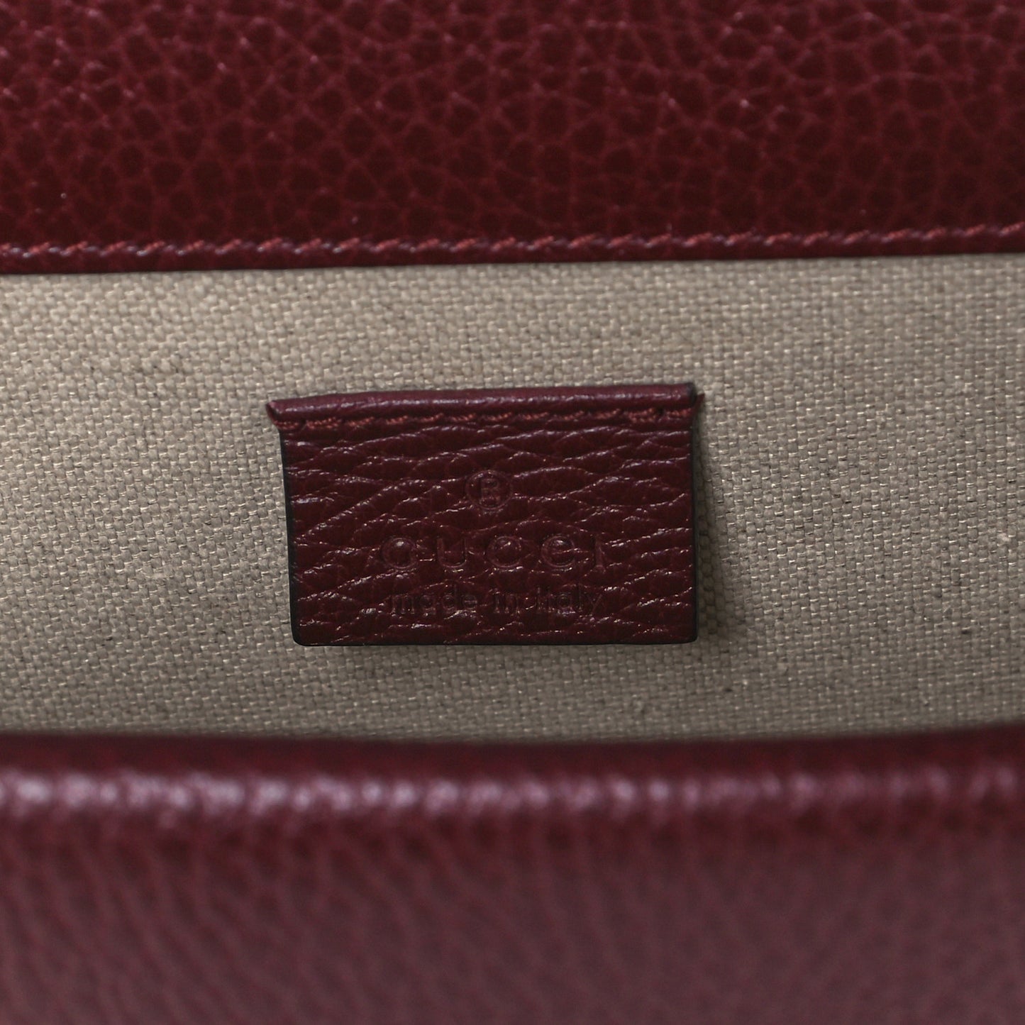 Dollar Calfskin Crystal Mini Dionysus Shoulder Bag Vintage Bordeaux