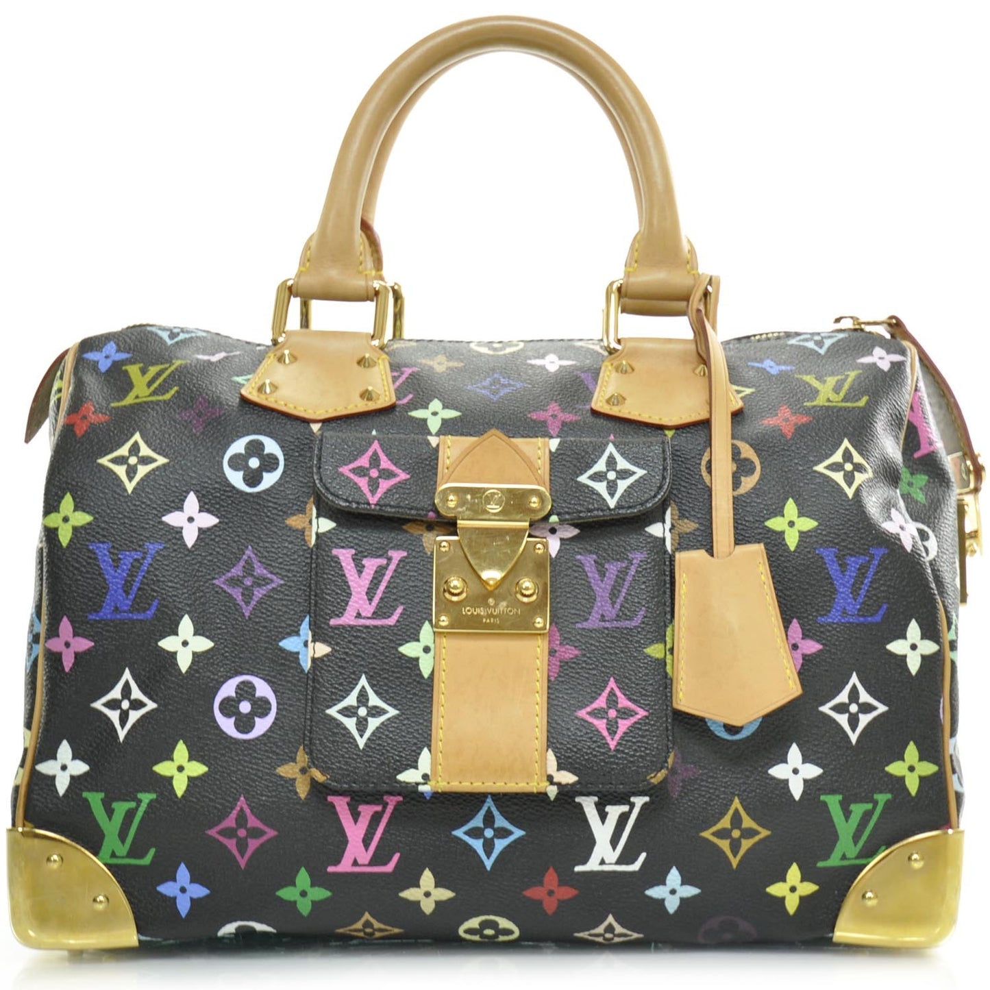 Monogram Multicolor Speedy 30 Black