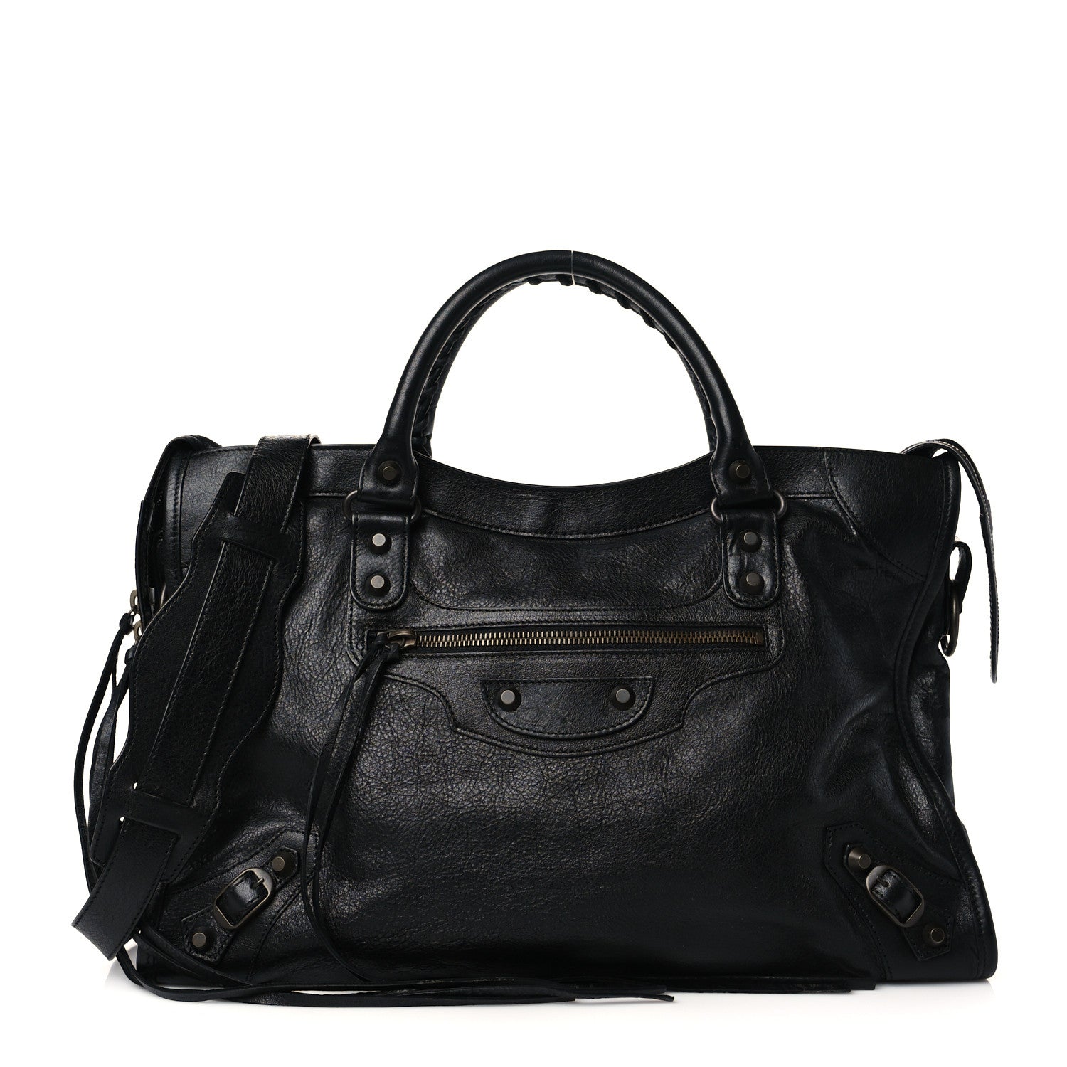 Balenciaga Agneau Classic Hardware City Black 1 of 10