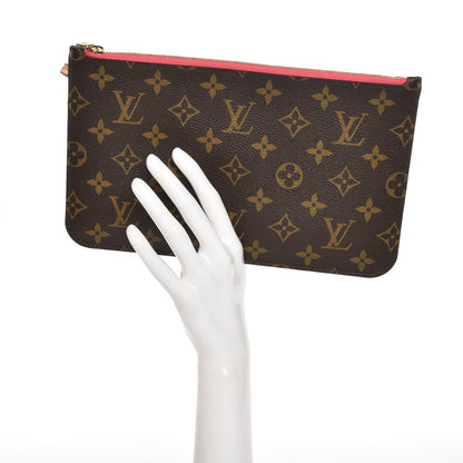 Louis Vuitton Monogram Neverfull MM GM Pochette Grenade 2 of 7