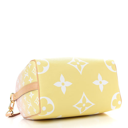 Louis Vuitton Monogram Giant By The Pool Speedy Bandouliere 25 Light Pink 4 of 8