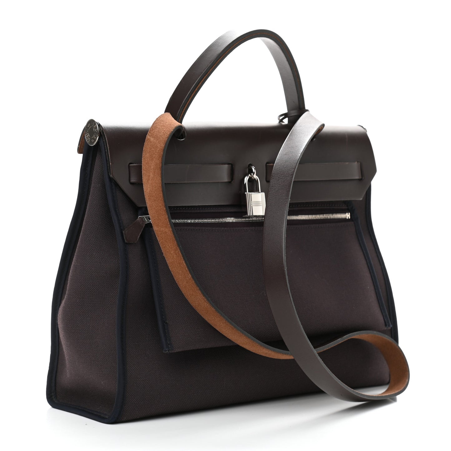 Vache Hunter Toile Herbag Zip 31 PM Prune Black Marine