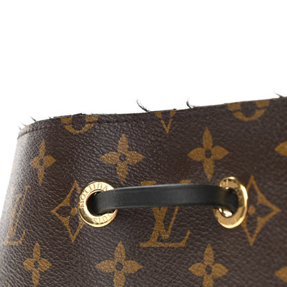 Louis Vuitton Monogram Neonoe MM Black 9 of 11