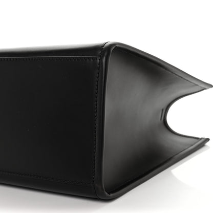 Fendi X VERSACE Calfskin Plexiglass Fendace Medium Fendi Sunshine Shopper Tote Black 8 of 9