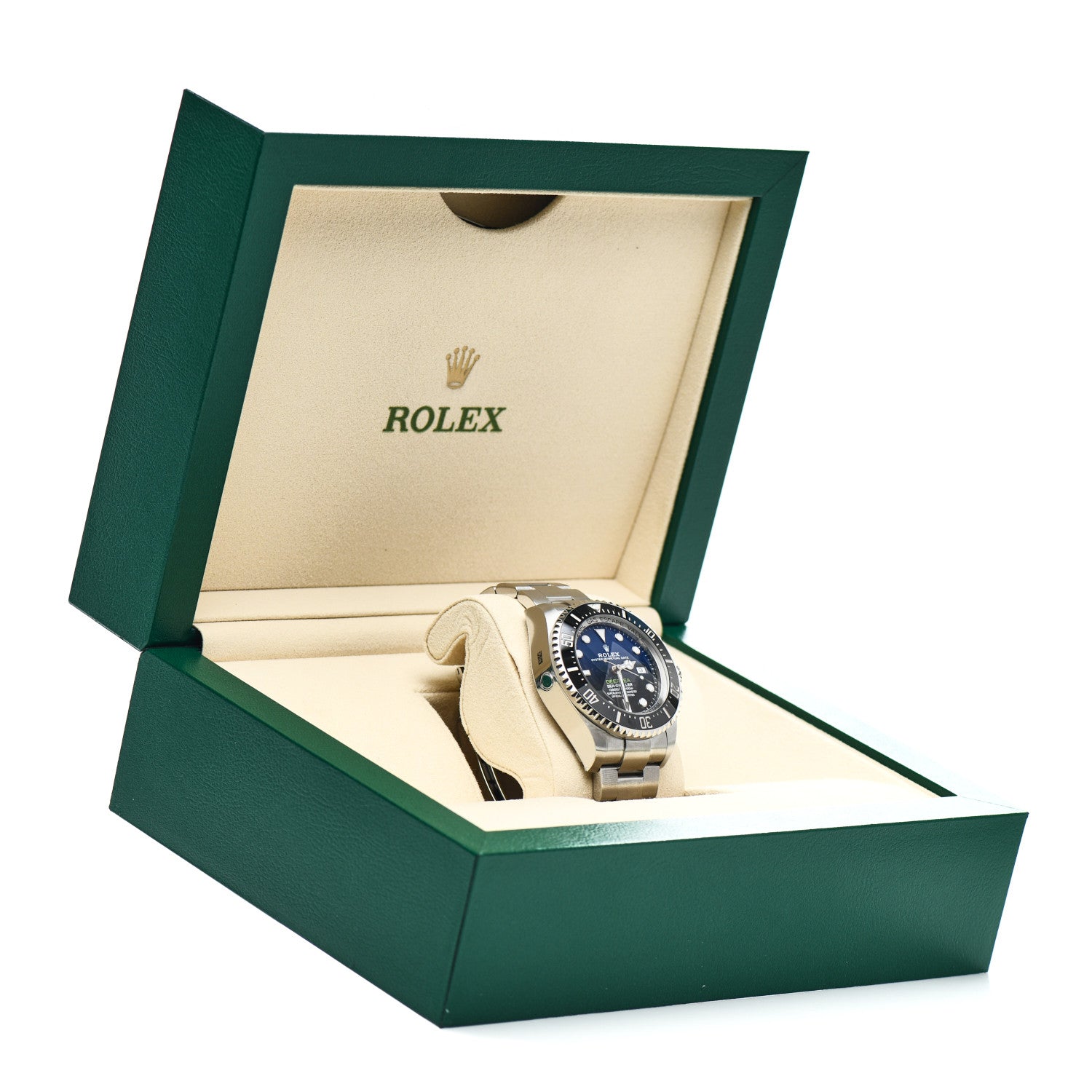 Rolex Stainless Steel 44mm Oyster Perpetual Date Sea-Dweller Deepsea James Cameron Watch Blue 126660 5 of 5