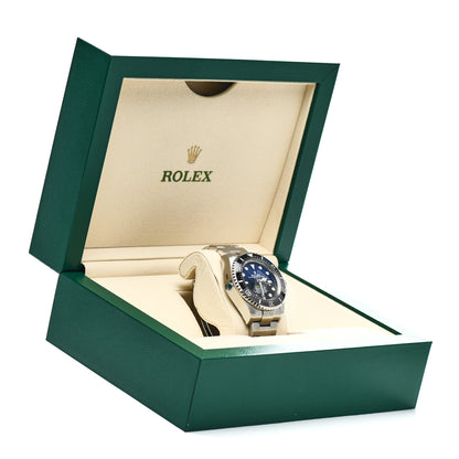 Rolex Stainless Steel 44mm Oyster Perpetual Date Sea-Dweller Deepsea James Cameron Watch Blue 126660 5 of 5