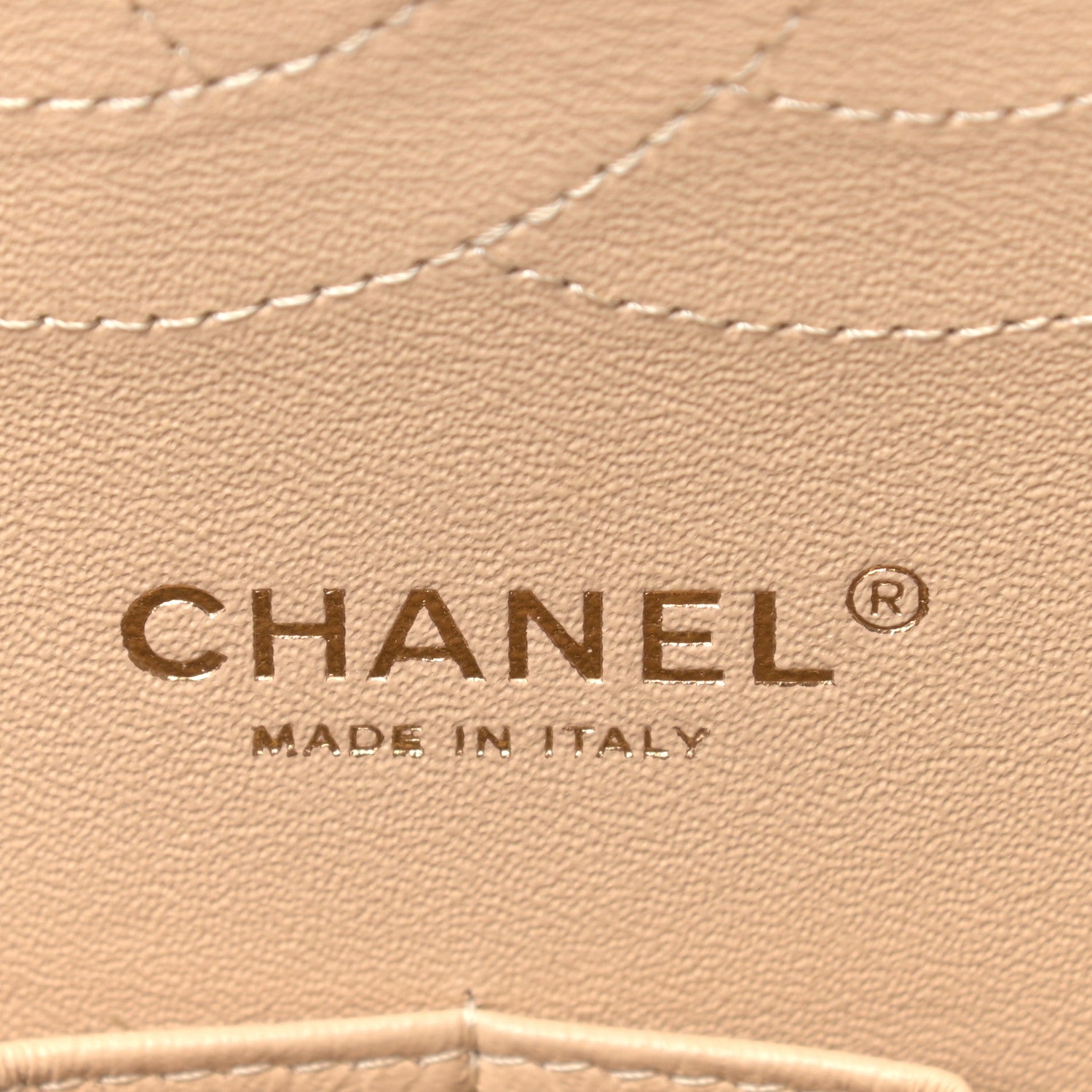 Chanel Caviar Quilted Jumbo Double Flap Beige Clair 6 of 10