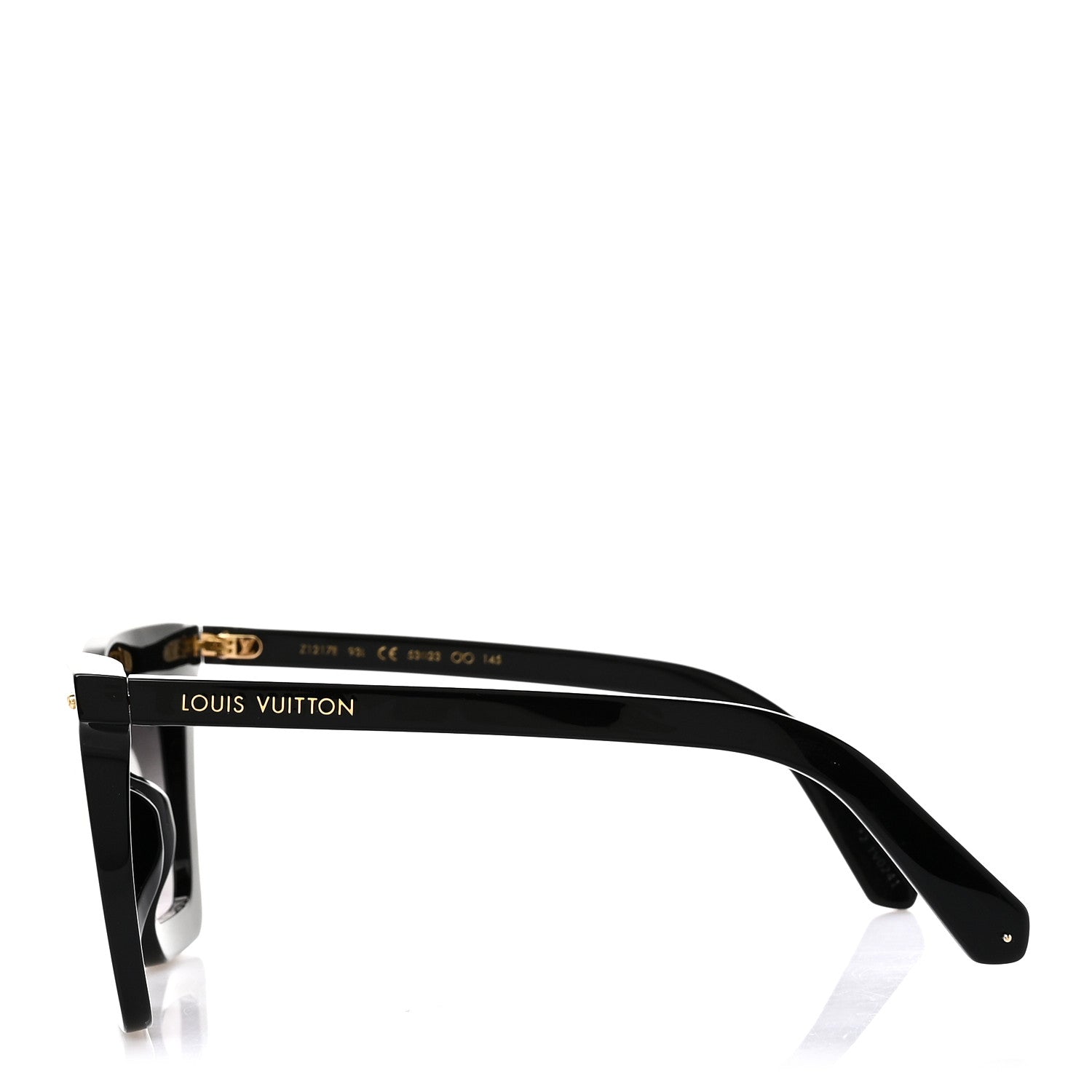 Louis Vuitton Acetate La Grande Bellezza Sunglasses Z1217E Black