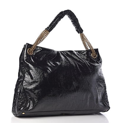 Chanel Vinyl Rodeo Tote Black 3 of 10