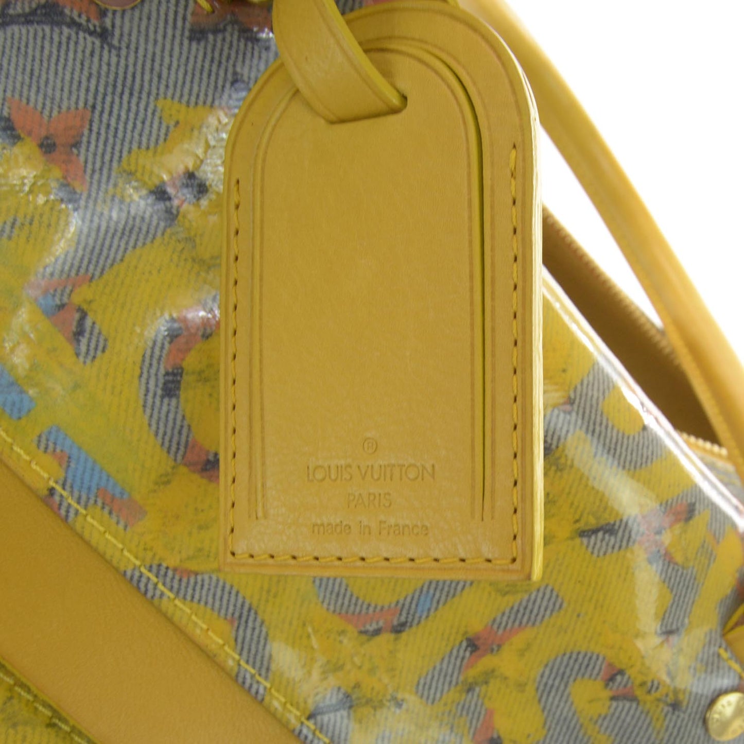 Monogram Pulp Defile Weekender GM Yellow