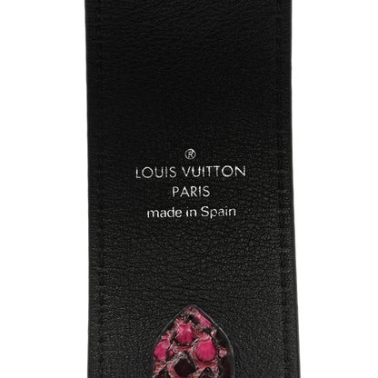 Louis Vuitton Snakeskin Calf Bandouliere Shoulder Strap Pink 3 of 5