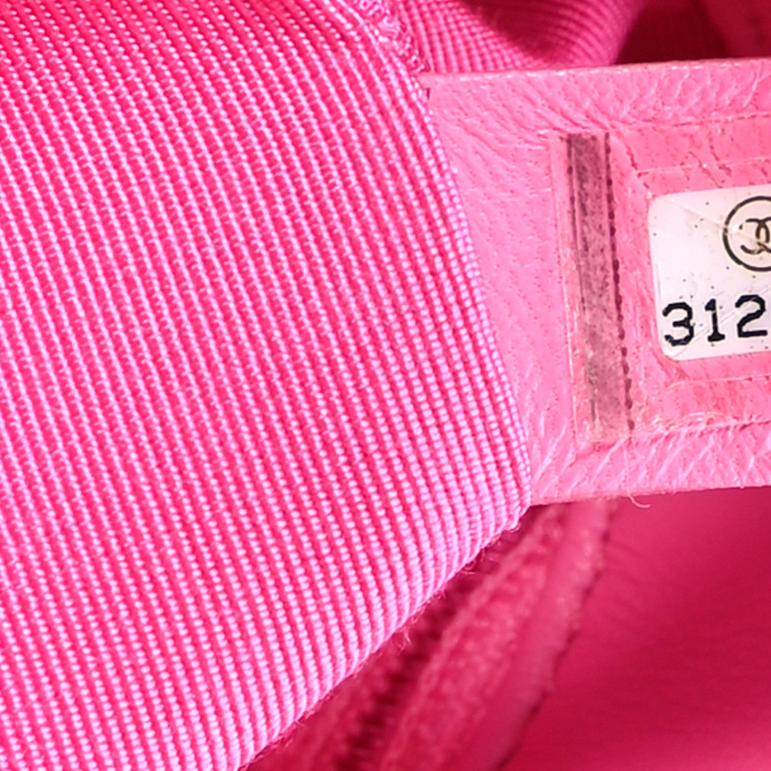 Chanel Lambskin Quilted Medium Chanel 19 Flap Neon Pink 7 of 11