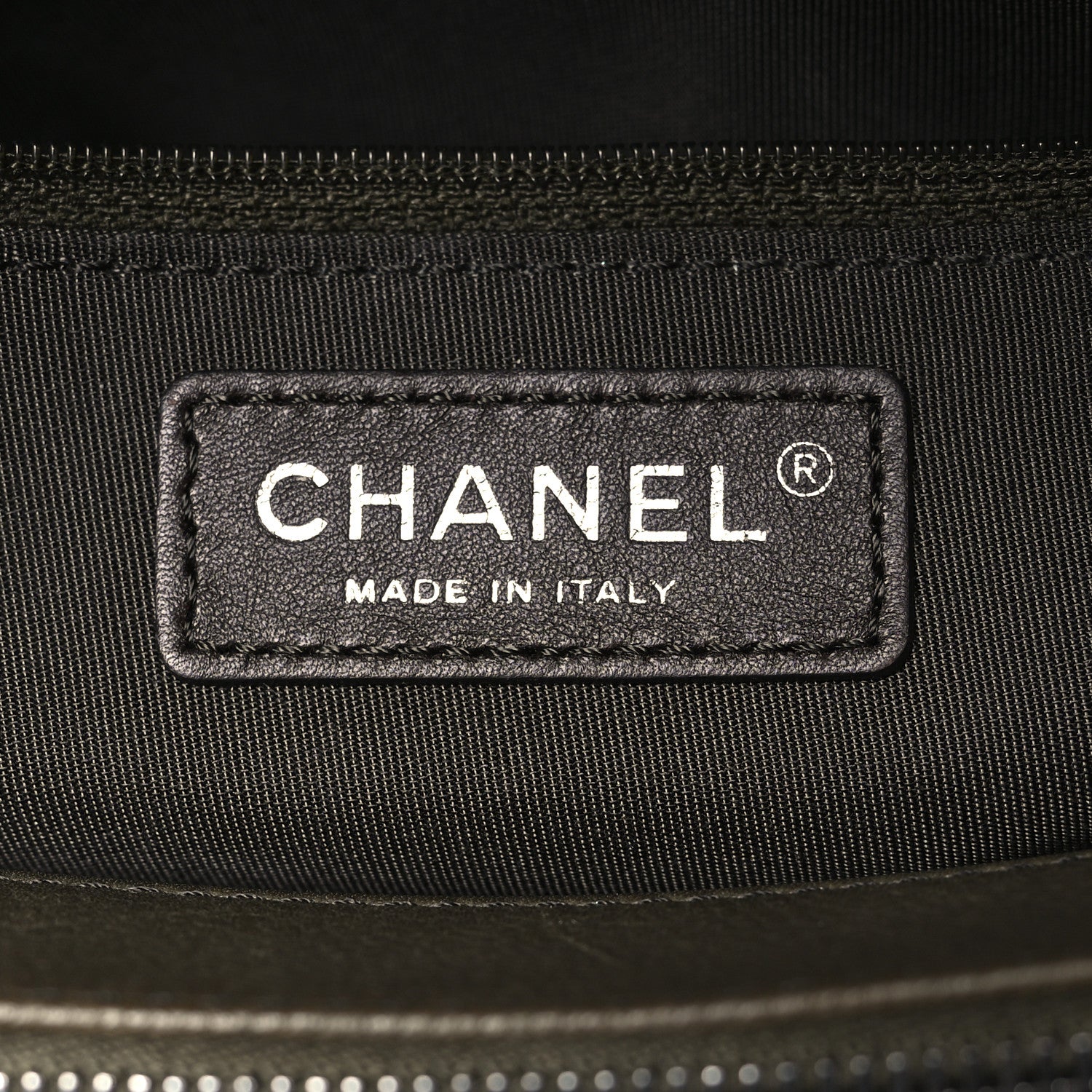 Chanel Caviar Quilted Large Casual Pocket Tote Khaki 5 of 8