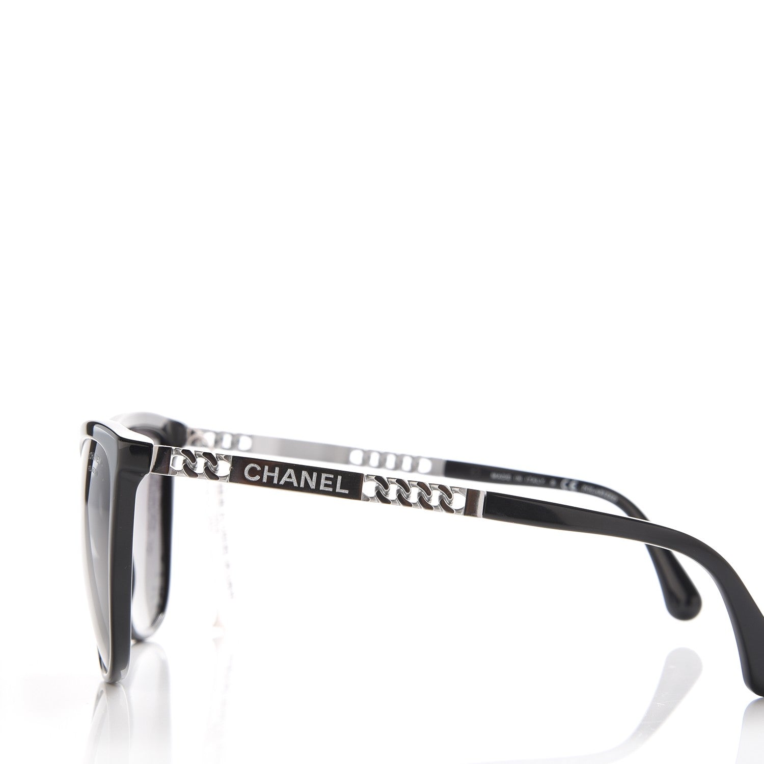 Chanel Chain Sunglasses 5352 Black 3 of 8