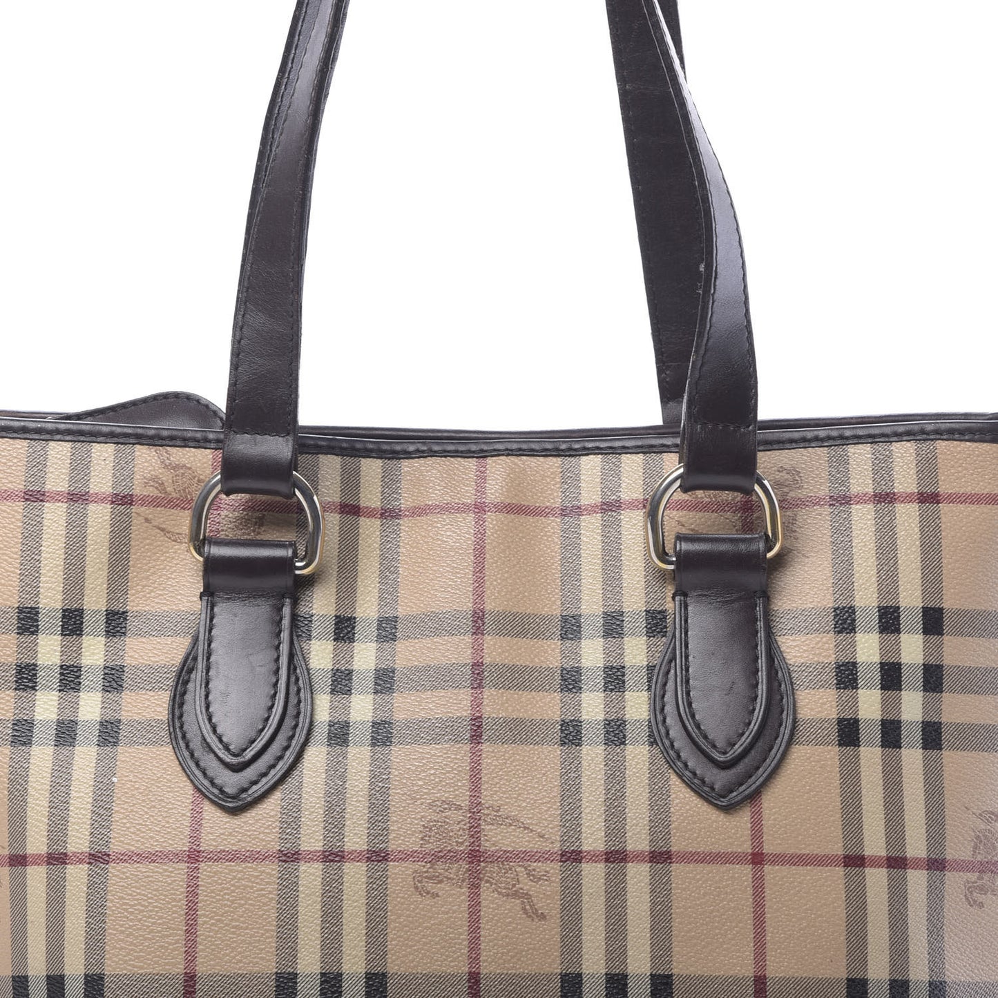 Haymarket Check Medium Regent Tote Chocolate