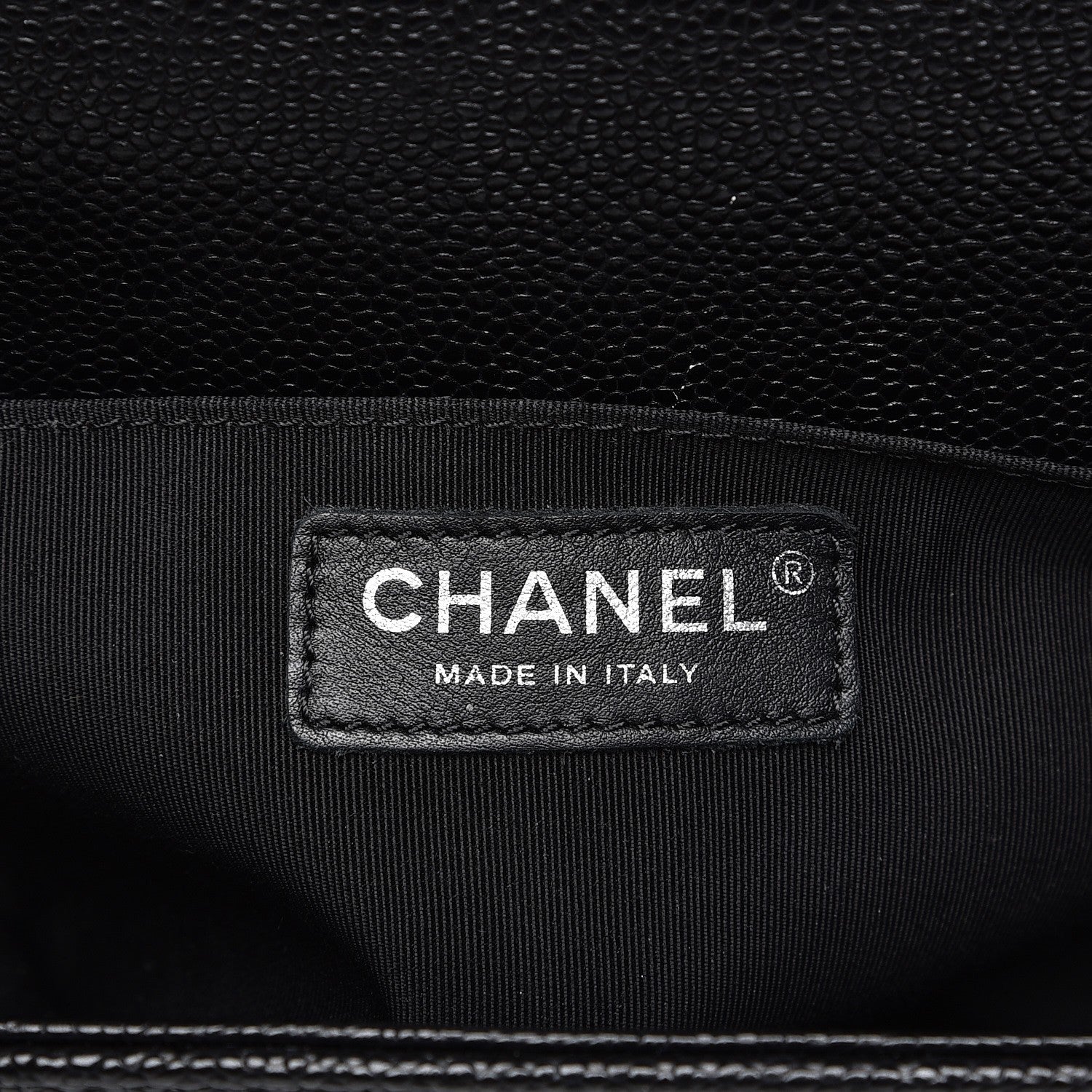 Chanel Caviar Quilted Medium Boy Flap Black 6 of 8