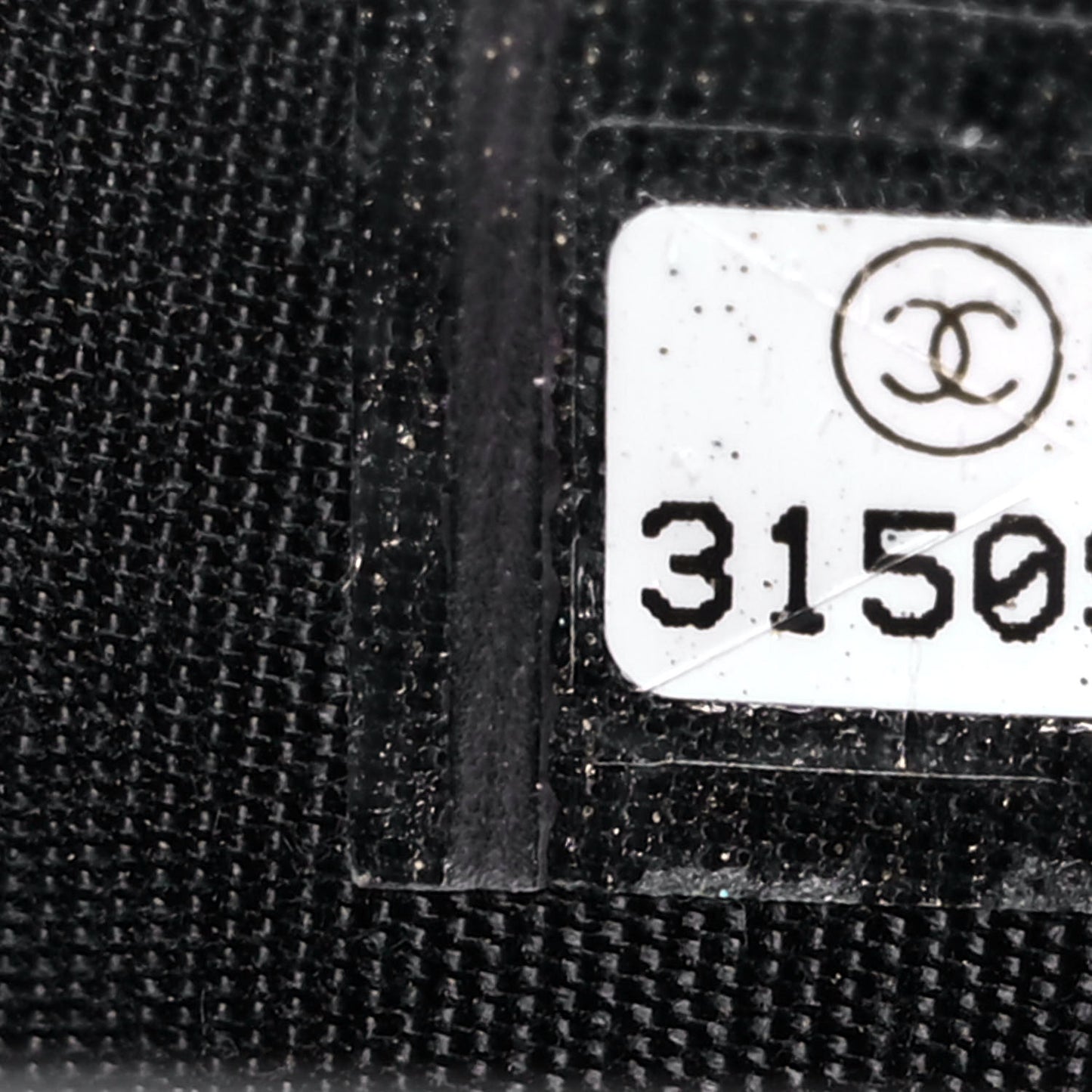 Calfskin Quilted Coco Mail Clutch With Chain Black