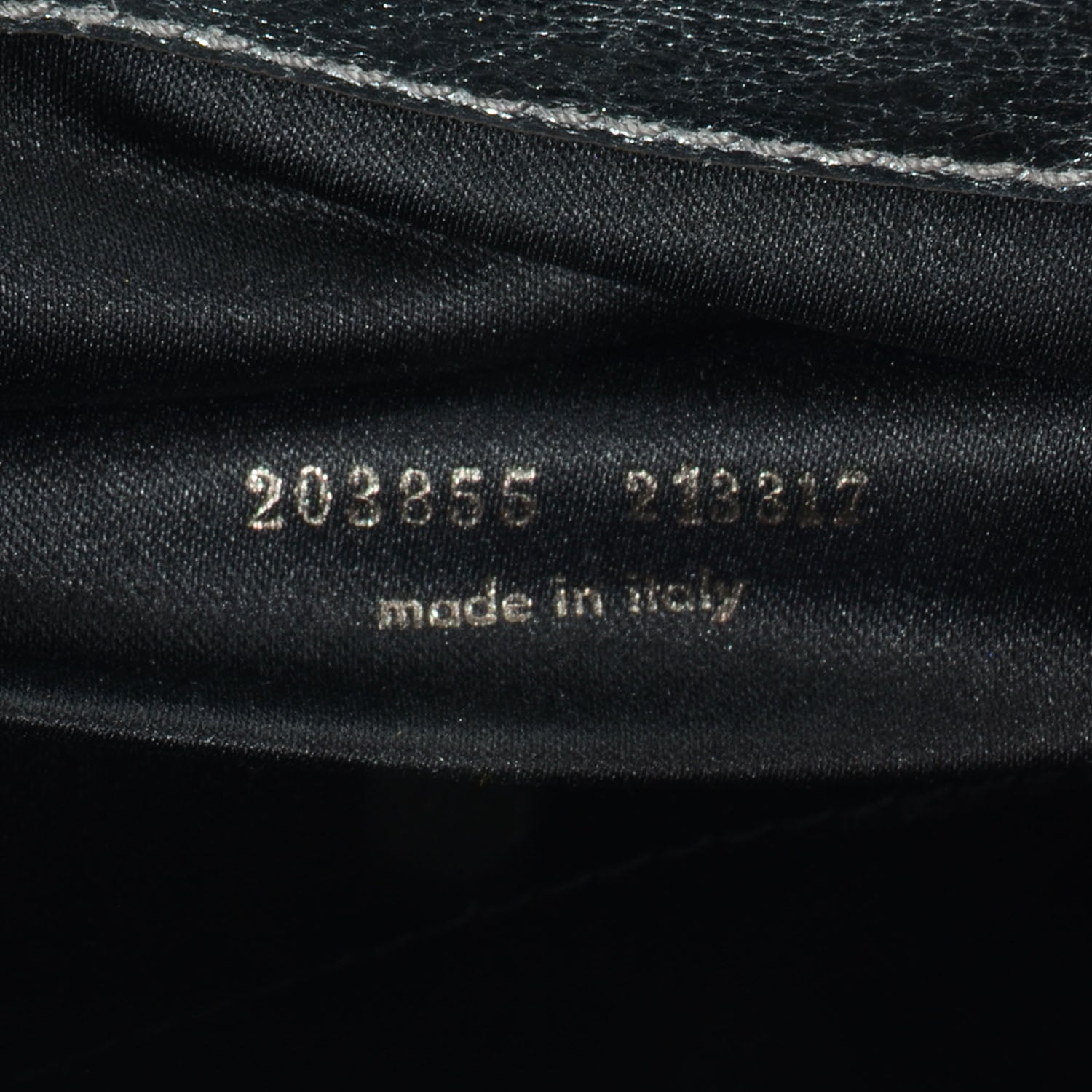 Saint Laurent Leather Large Belle De Jour Clutch Silver 7 of 7