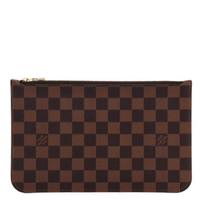 Louis Vuitton Damier Ebene Neverfull MM GM Pochette 1 of 8