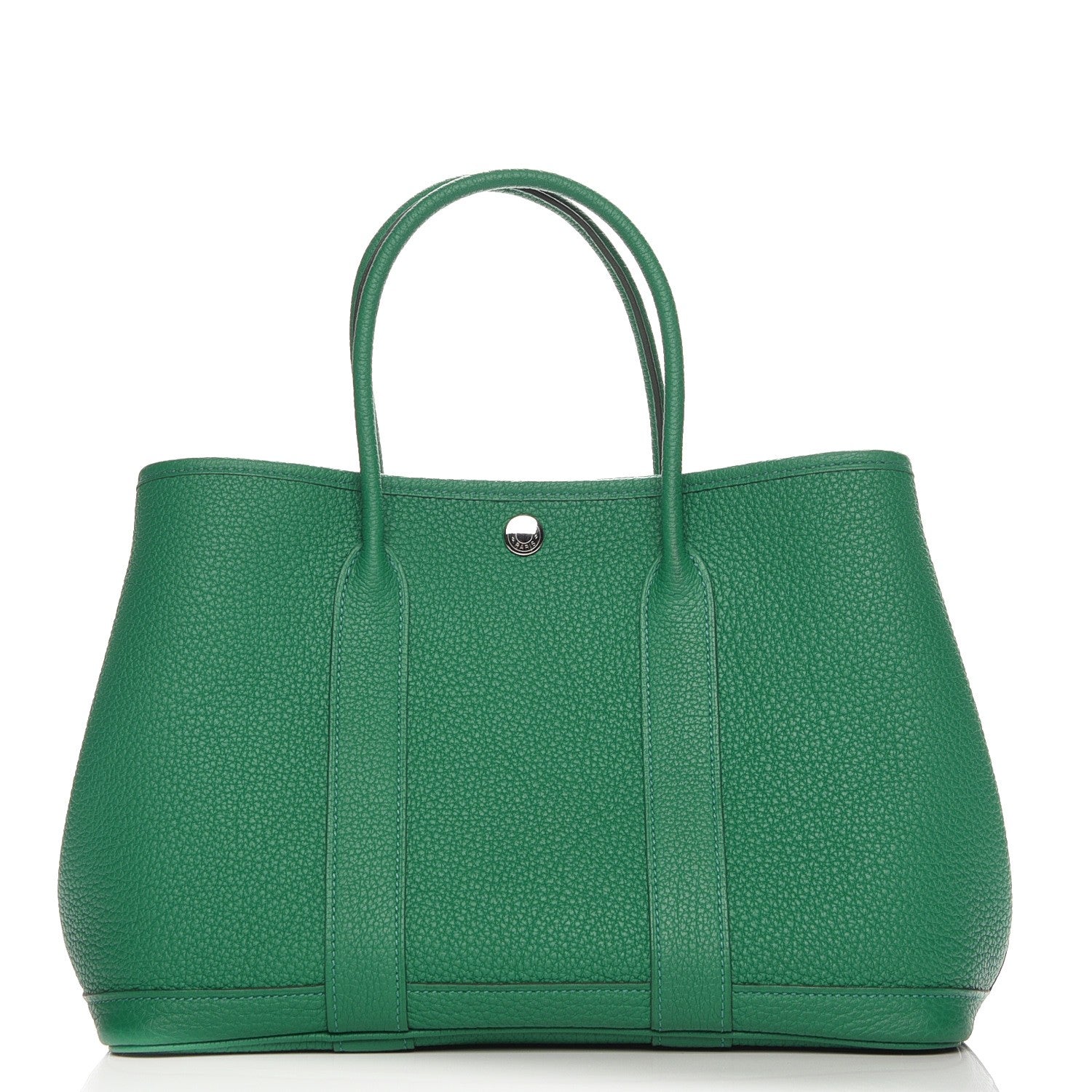 Hermes Vache Country Garden Party 30 TPM Vert Vertigo 1 of 8