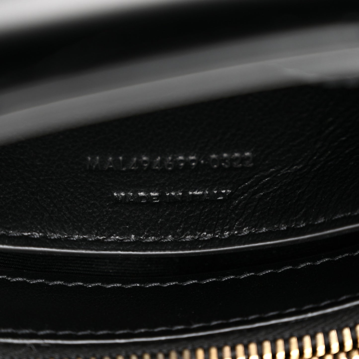 Calfskin Y Quilted Monogram Small Loulou Chain Satchel Black