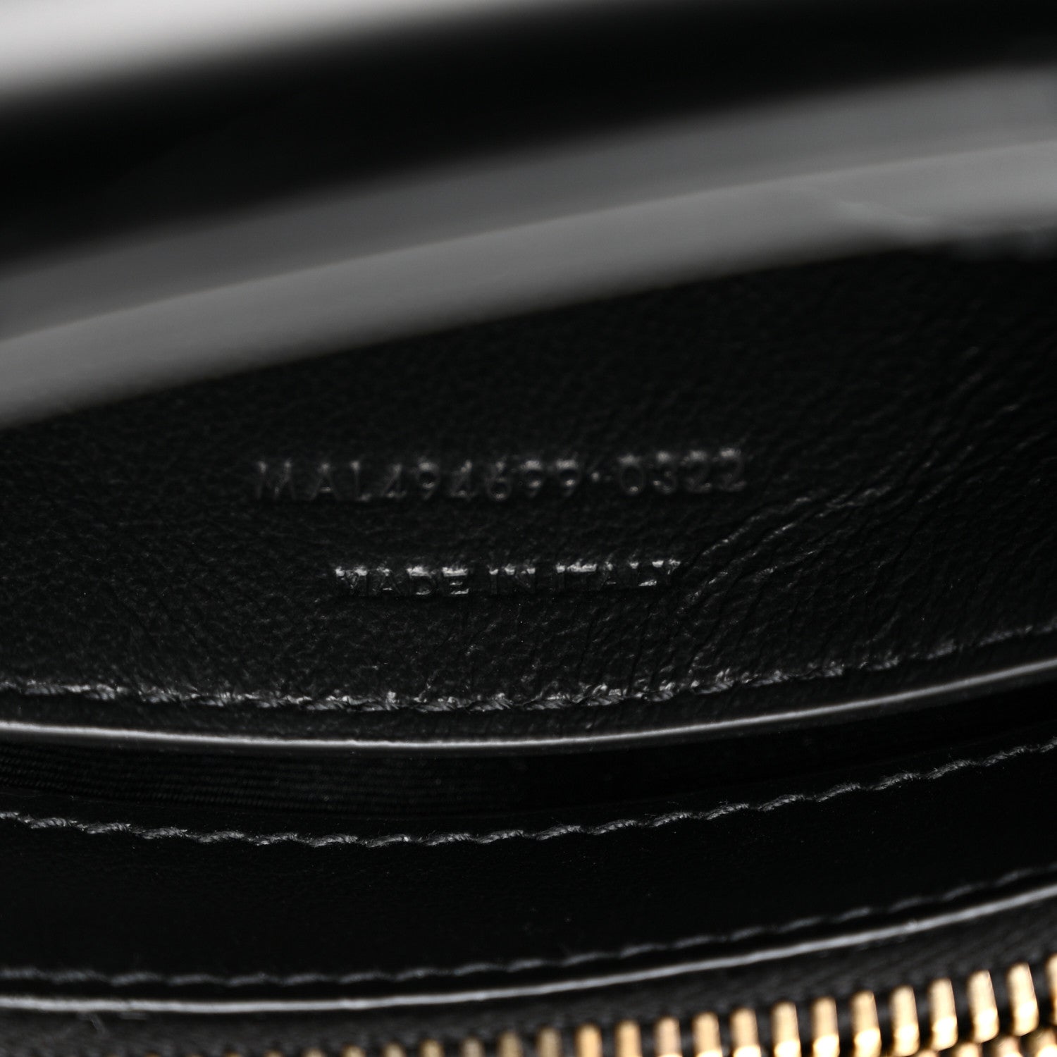 Saint Laurent Calfskin Y Quilted Monogram Small Loulou Chain Satchel Black 7 of 11