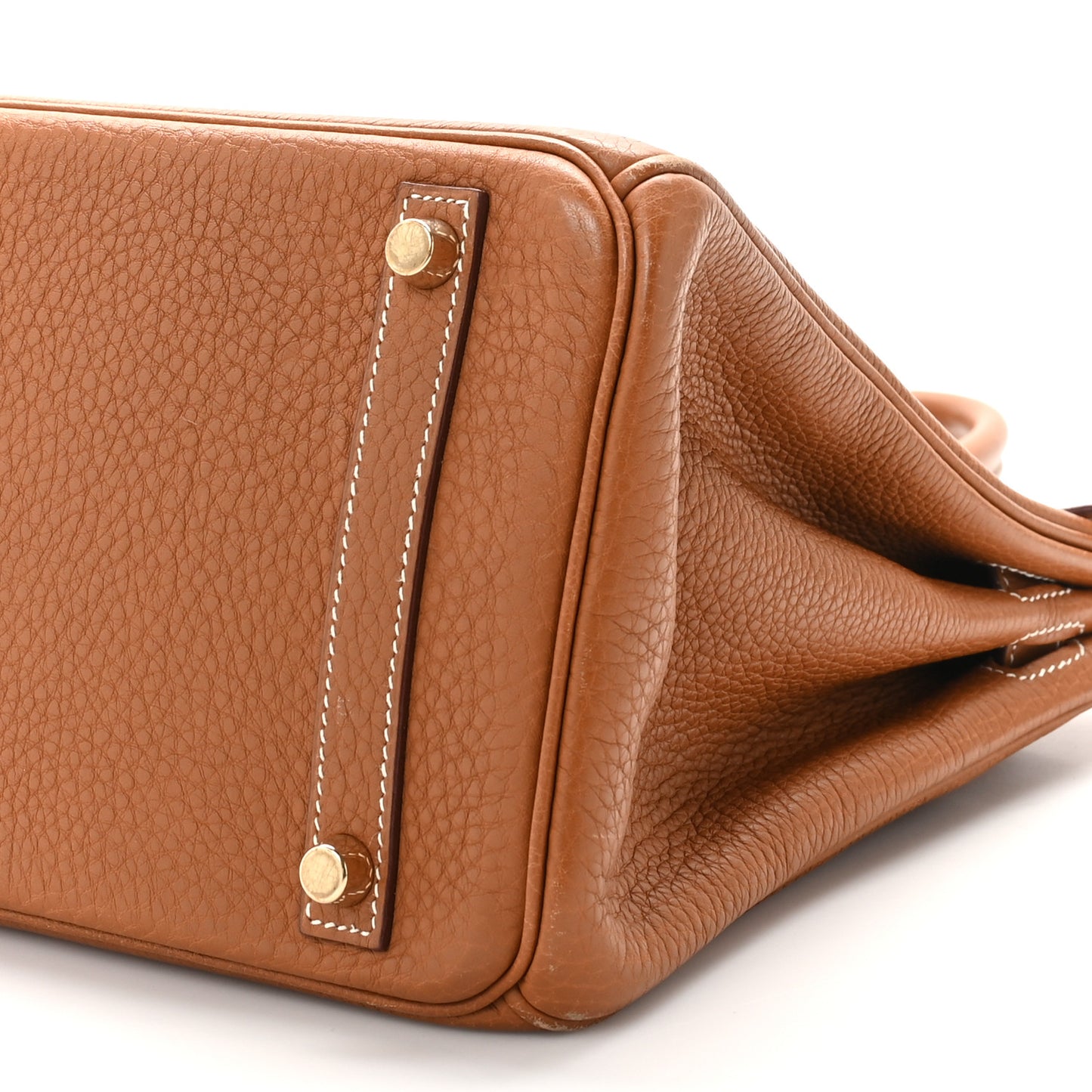 Taurillon Clemence Birkin 30 Gold