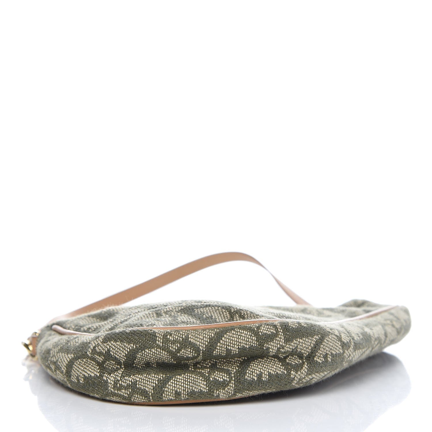 Christian Dior Monogram Mini Saddle Pochette Green 4 of 8