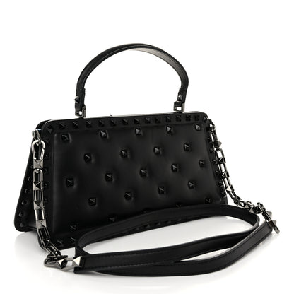 Valentino Garavani Rockstud Spike Shoulder Bag Black 3 of 10