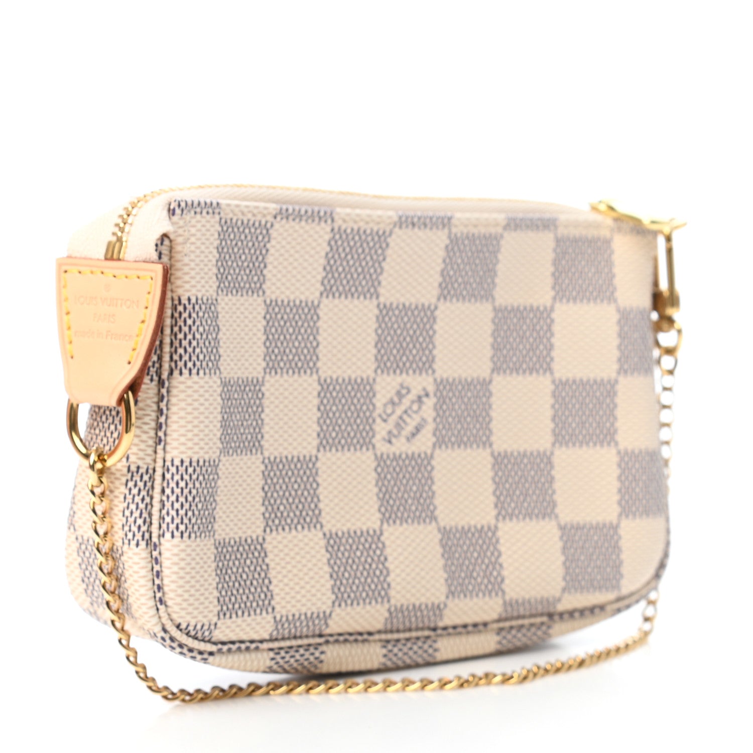 Louis Vuitton Damier Azur Mini Pochette Accessories 3 of 7