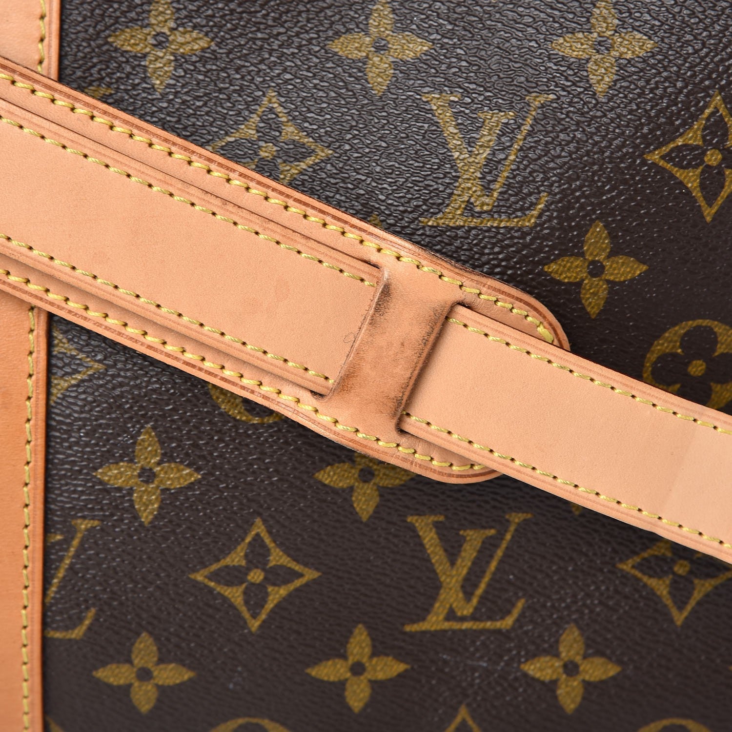 Louis Vuitton Monogram Keepall Bandouliere 55 16 of 17